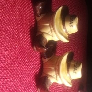 Little Texas cowboy salt and pepper shakers